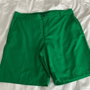 Kelly Green IZOD Golf Shorts